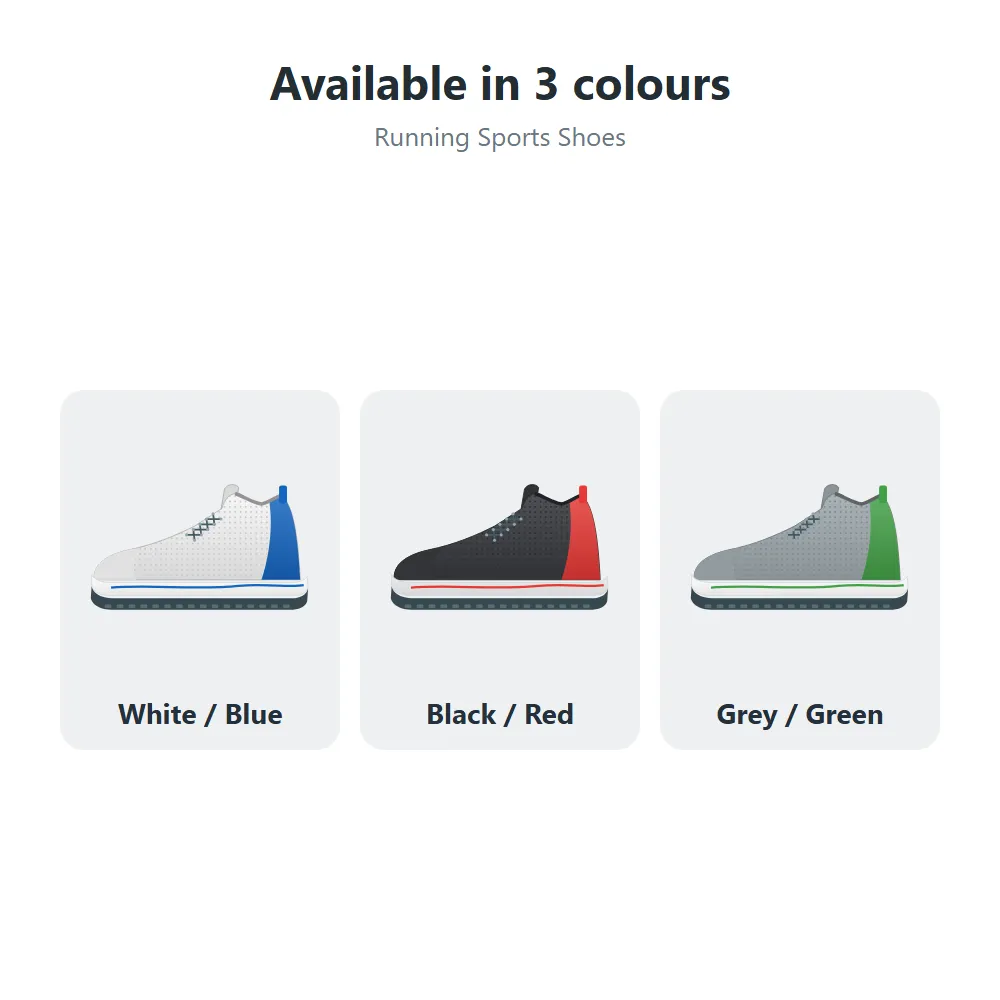 Running Sports Shoes: all options