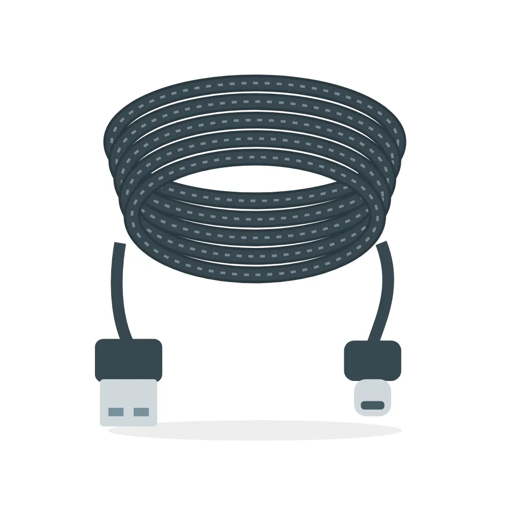 Braided Charging Cable: Type-C