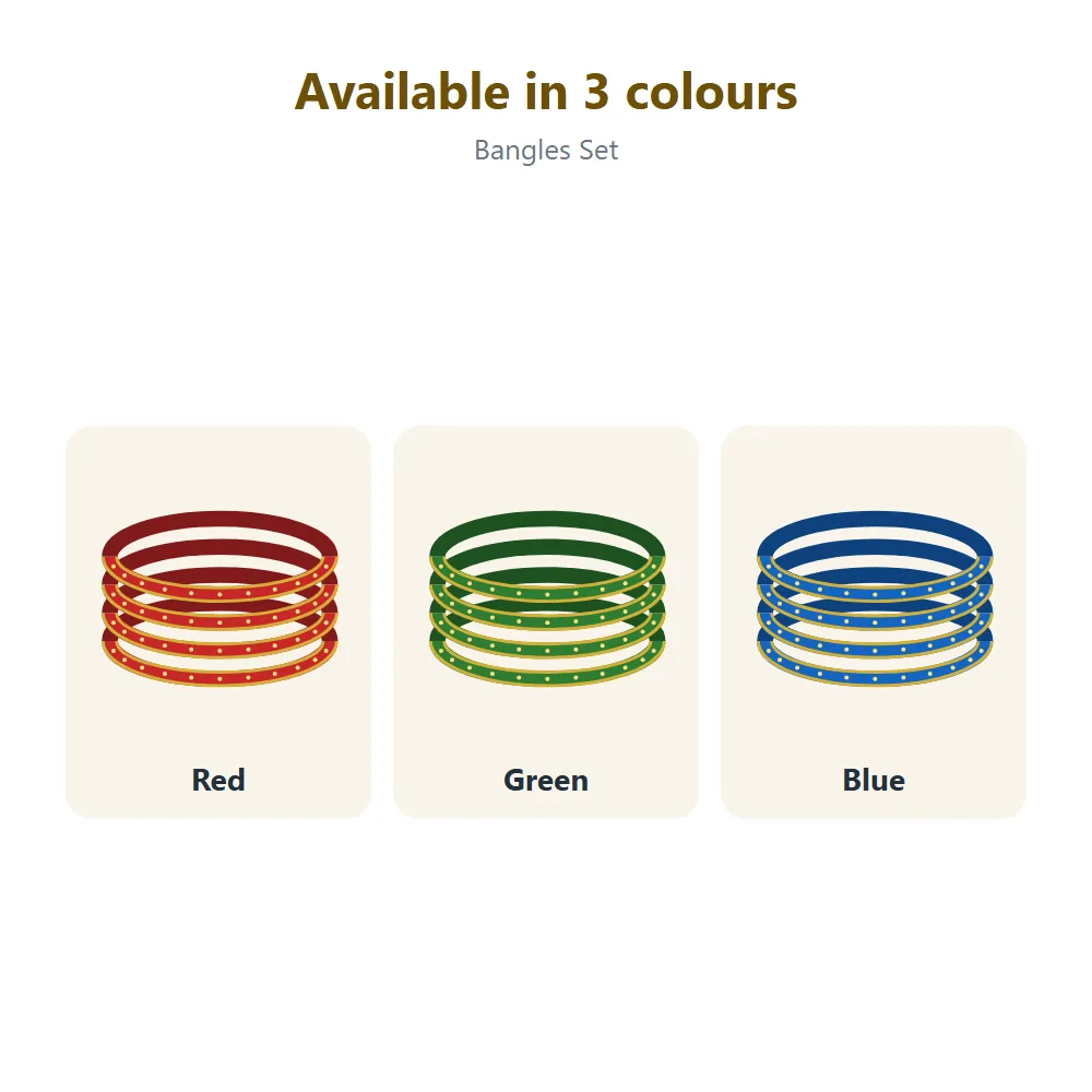 Bangles Set: all options