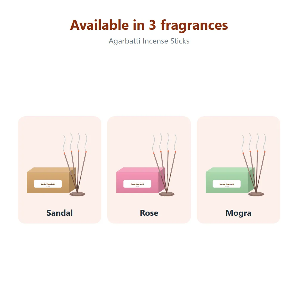 Agarbatti Incense Sticks: all options